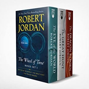 Wheel of Time Premium Boxed Set I: Books 1-3 (The Eye of the World, The Great Hunt, The Dragon Reborn) Mass Market Paperback – Box set, October 29, 2019